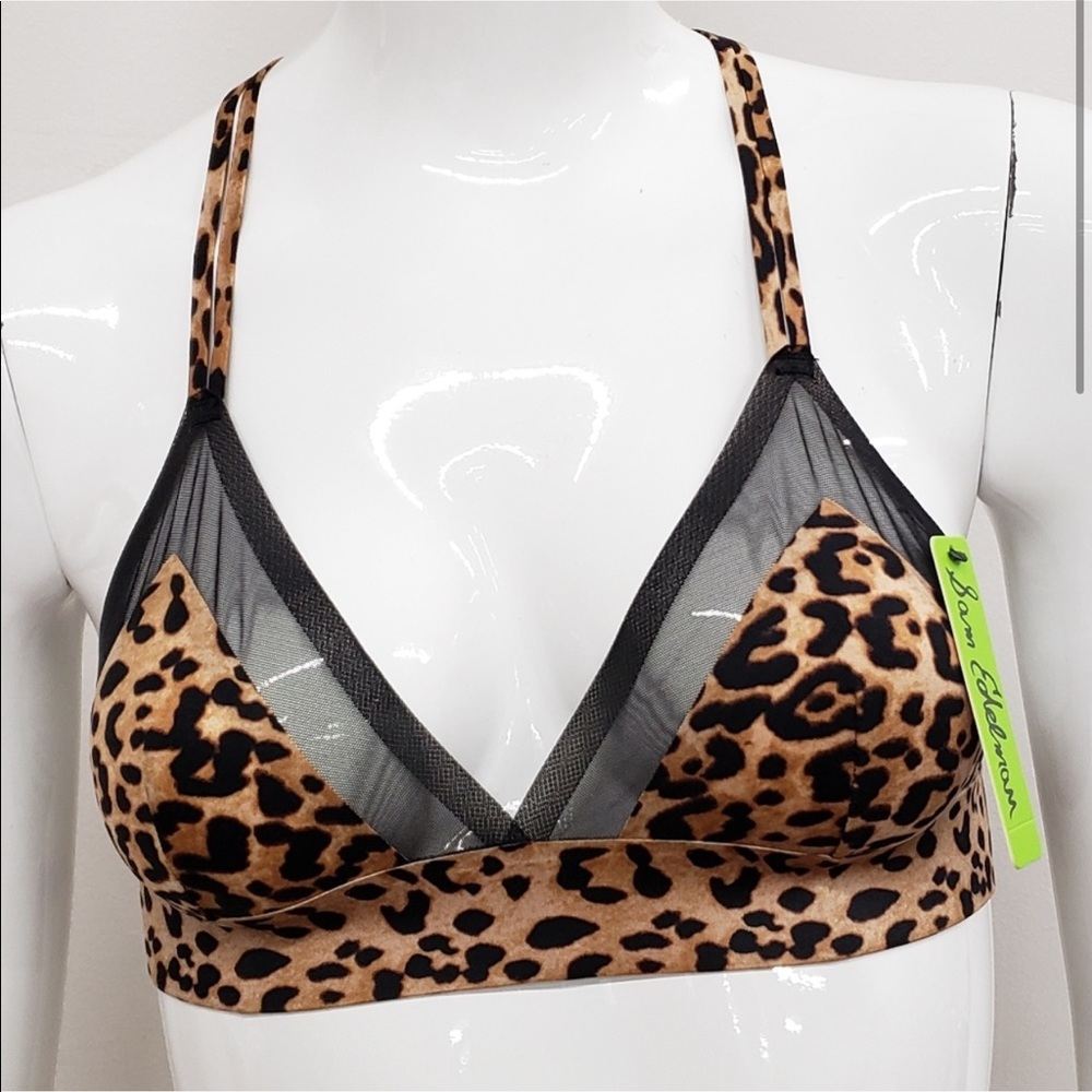 LAST ONE! Sam Edelman Leopard Bra Pantie Set - Picture 2 of 6
